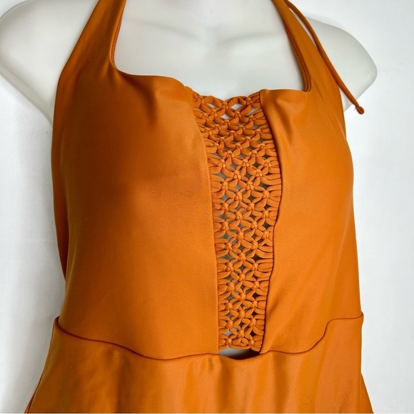 Aerie swim. Burnt Umber One piece. NWT - Picture 2 of 9